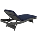 Sojourn Outdoor Patio Sunbrella® Chaise - Canvas Navy - MOD2270