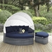 Summon Canopy Outdoor Patio Sunbrella® Daybed - Canvas Navy - MOD2288