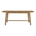 Dorset Outdoor Patio Teak Dining Table - Natural Style A - MOD2683