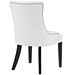 Regent Tufted Faux Leather Dining Chair - White - MOD2762