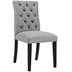 Duchess Fabric Dining Chair - Light Gray