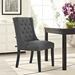 Baronet Fabric Dining Chair - Gray - MOD2817