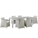 Junction 7 Piece Outdoor Patio Dining Set B - Gray White - MOD3124