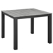 Maine 40" Outdoor Patio Dining Table - Brown Gray Style B - MOD3153