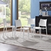 Hipster Dining Side Chair Set of 4 - White - MOD3204