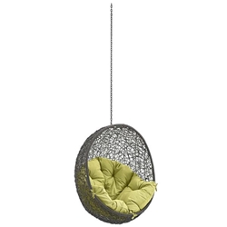 Hide Outdoor Patio Swing Chair Without Stand - Gray Peridot 