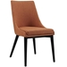 Viscount Dining Side Chair Fabric Set of 2 - Orange - MOD3816