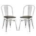 Promenade Dining Side Chair Set of 2 - White - MOD3845