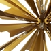 Pervade Starburst Brass Pendant Light Chandelier - - MOD4049