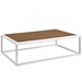 Stance Outdoor Patio Aluminum Coffee Table - White Natural - MOD4292