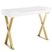 Sector Console Table - White Gold - MOD4305