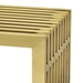 Gridiron Stainless Steel Console Table - Gold - MOD4309