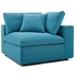 Commix Down Filled Overstuffed 8 Piece Sectional Sofa Set - Teal - MOD4866