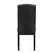 Perdure Dining Chairs Vinyl Set of 4 - Black - MOD5102