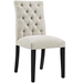 Duchess Dining Chair Fabric Set of 2 - Beige - MOD5122