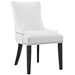 Marquis Dining Chair Faux Leather Set of 4 - White - MOD5217