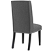 Baron Dining Chair Fabric Set of 4 - Gray - MOD5229