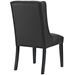 Baronet Dining Chair Vinyl Set of 4 - Black - MOD5324