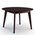 Vision 45" Round Dining Table - Cappuccino