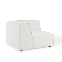 Restore Sectional Sofa Corner Chair - White 