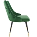 Adorn Tufted Performance Velvet Dining Side Chair - Emerald - MOD6097