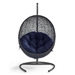 Encase Sunbrella® Swing Outdoor Patio Lounge Chair - Black Navy - MOD6177