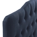 Annabel Queen Upholstered Fabric Headboard - Navy - MOD6458