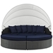 Sojourn Outdoor Patio Sunbrella® Daybed - Canvas Navy Style B - MOD6831