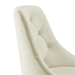 Distinct Tufted Swivel Performance Velvet Office Chair - Gold Ivory - MOD7061