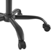 Designate Swivel Upholstered Office Chair - Black Gray - MOD7071