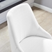 Designate Swivel Upholstered Office Chair - Black White - MOD7072