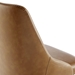 Designate Swivel Vegan Leather Office Chair - Black Tan - MOD7074