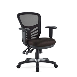 Articulate Mesh Office Chair - Brown 