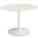 Revolve Round Wood Dining Table - 43.5"  - White - MOD7294