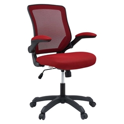 Veer Mesh Office Chair - Red 