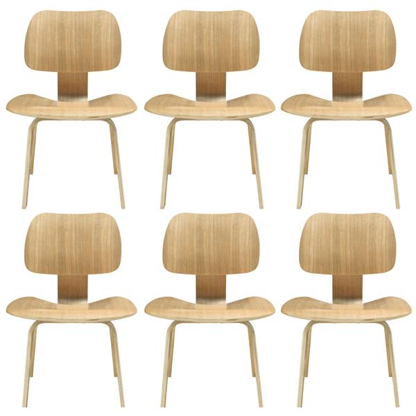 Fathom Dining Chairs Set of 6 - Natural 