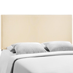 Region Queen Upholstered Headboard - Ivory 
