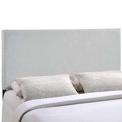 Region King Upholstered Fabric Headboard - Sky Gray 