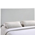 Region Full Upholstered Fabric Headboard - Sky Gray