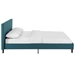 Anya Full Fabric Bed - Teal - MOD7674
