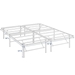 Horizon Full Stainless Steel Bed Frame - White - MOD7706