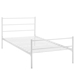 Alina Twin Platform Bed Frame - White - MOD7789