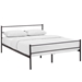 Alina Full Platform Bed Frame - Brown - MOD7790