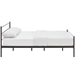 Alina Full Platform Bed Frame - Brown - MOD7790