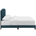 Amelia Full Upholstered Fabric Bed - Azure - MOD7887