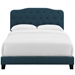 Amelia Full Upholstered Fabric Bed - Azure - MOD7887