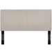 Taylor Full / Queen Upholstered Linen Fabric Headboard - Beige - MOD8009