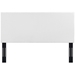 Taylor Full / Queen Upholstered Linen Fabric Headboard - White - MOD8012