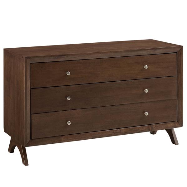 Providence Three-Drawer Dresser or Stand - Walnut 