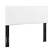Keira Full / Queen Faux Leather Headboard - White - MOD8334